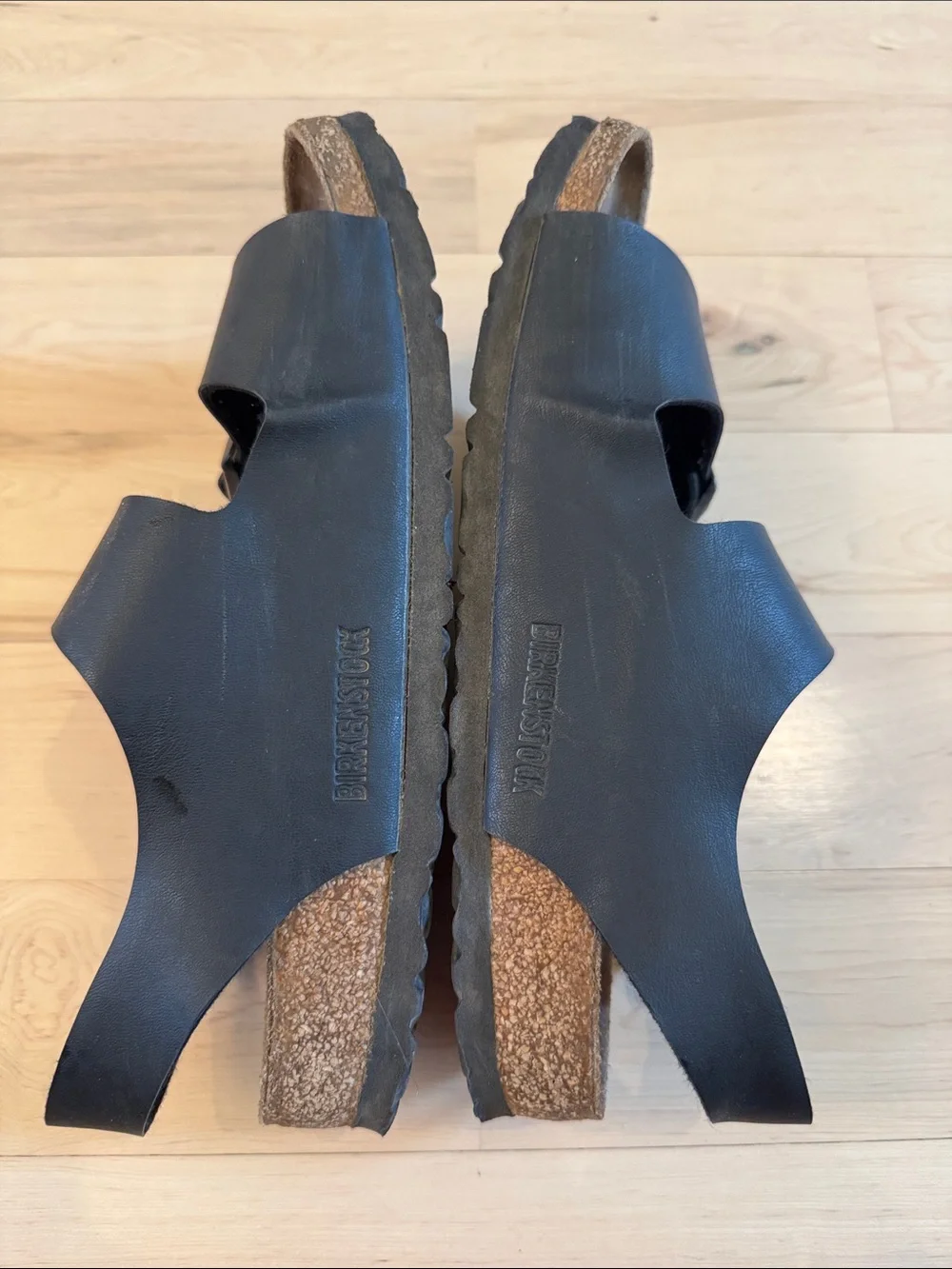 Birkenstock Black Milano sandals-Size 39-8-8.5-Boho-Hippie-Festival